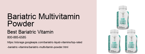 Bariatric Multivitamin Powder