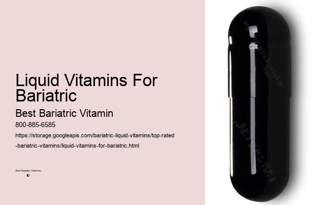 Liquid Vitamins For Bariatric